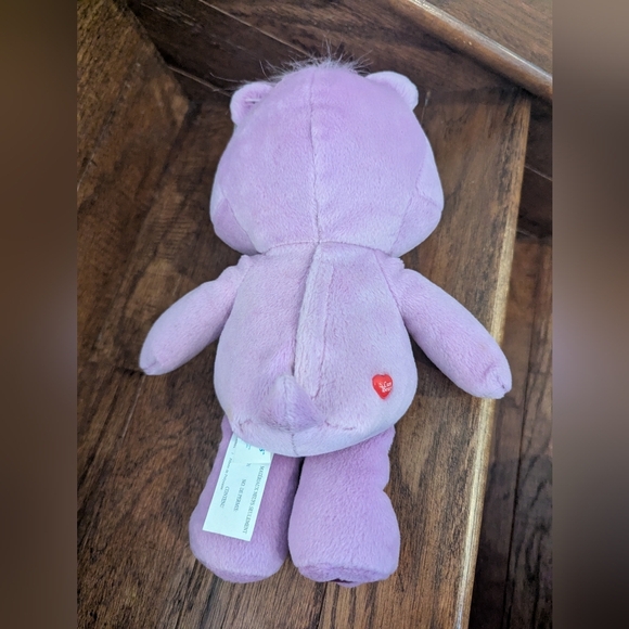 Care Bears Purple and White Stuffed Animal Plush - Picture 5 of 10